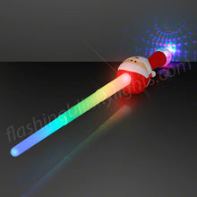 Load image into Gallery viewer, Light Up Santa Toy Sword with Expandable Saber