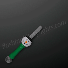Load image into Gallery viewer, LED Light Up Snowman Toy Sword with Expanding Saber