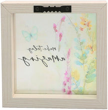 Load image into Gallery viewer, Framed Glass Plaque- This Is My Happy Place