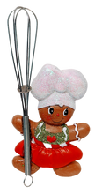 Load image into Gallery viewer, Gingerbread Boy and Girl Chef Ornaments Assortment
