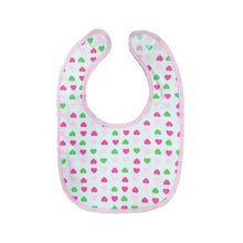 Load image into Gallery viewer, Pink Teddy Bear 5 Piece Bib & Sock Set