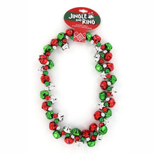 Load image into Gallery viewer, Jingle &amp; Ring Sleigh Bell Stretch Necklace
