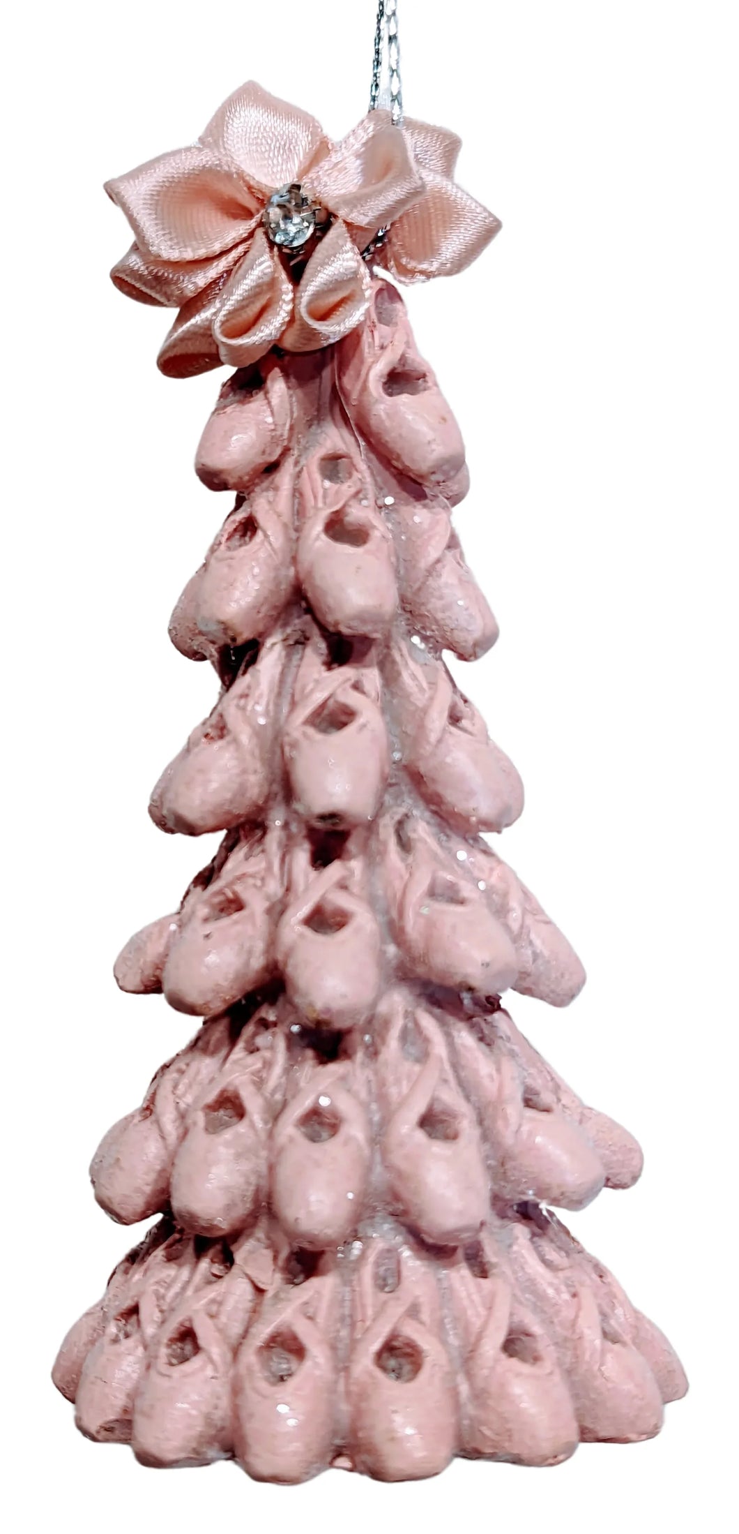 Pink Ballet Slipper Christmas Tree Ornament