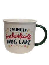 Load image into Gallery viewer, Ceramic Mug - Snickerdoodle Mug Cake with Recipe
