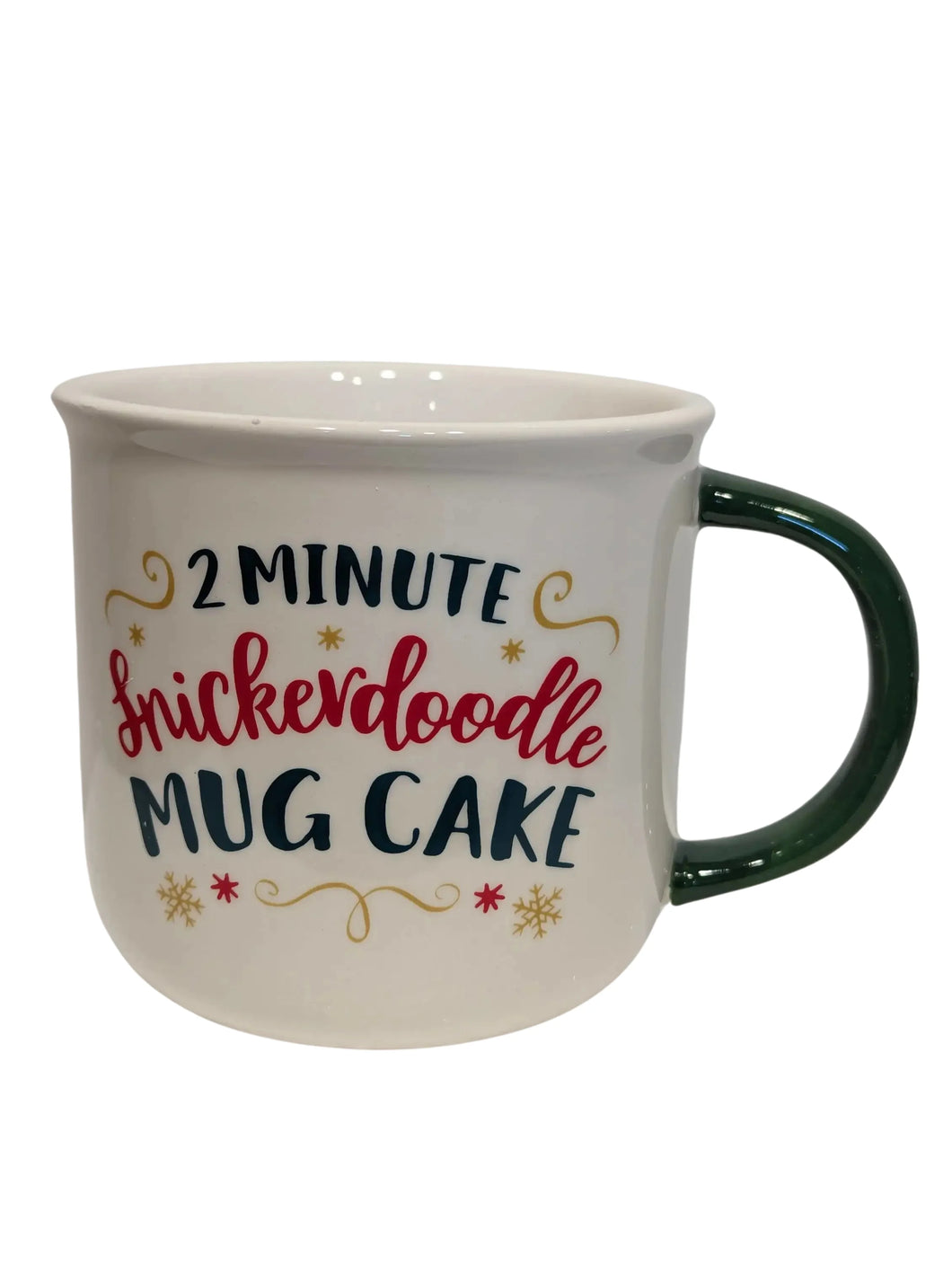 Ceramic Mug - Snickerdoodle Mug Cake with Recipe
