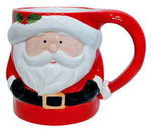 Ceramic Christmas Santa Mug