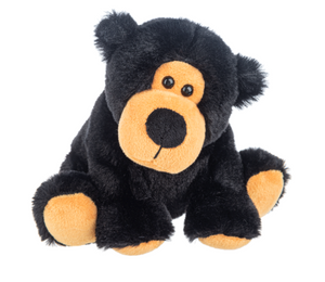 Plush Black Baby Polar Bear