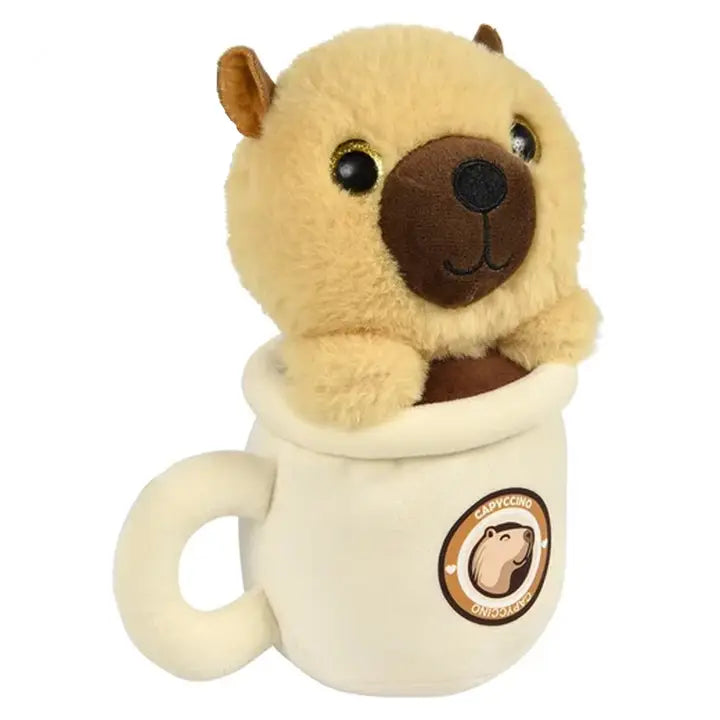Plush Capyccino in Coffee Cup