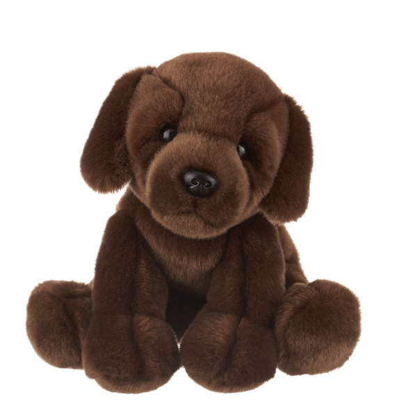 Plush Chocolate Labrador Puppy