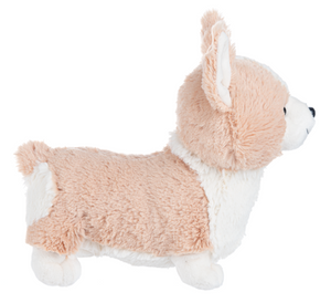 Plush Cream/White Monty Corgi Puppy