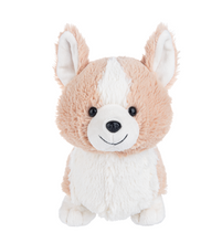 Load image into Gallery viewer, Plush Cream/White Monty Corgi Puppy
