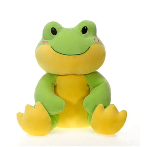 Plush Green/Yellow Super Soft Frog