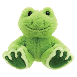 Plush Green Footsie Frog