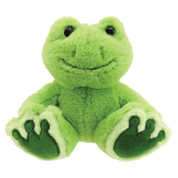 Plush Green Footsie Frog