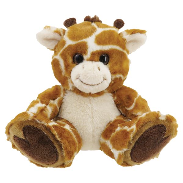 Plush Brown/White Footsie Giraffe