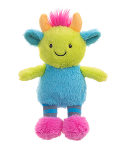Plush Green & Blue Mayhem Monster