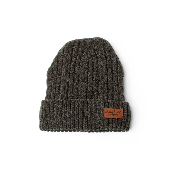 Ladies Beyond Soft Knit Grey Hat