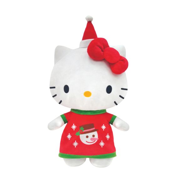Plush Hello Kitty With Snowman Dress