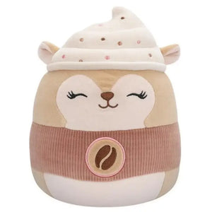 Plush Beige Latte Squirrel