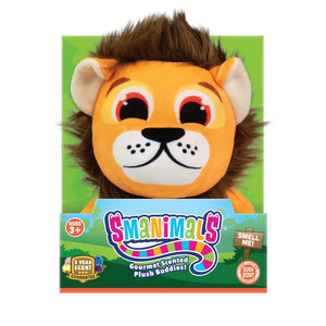 Plush Yellow Lion Smaninals- Lemon Meringue Scented