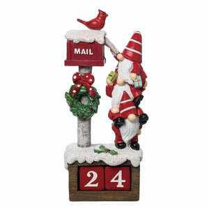 Gnome Santas with Mailbox & Christmas Countdown