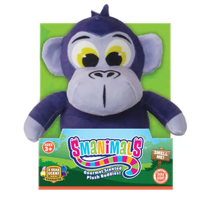 Plush Purple Monkey Smanimals - Grape Scented