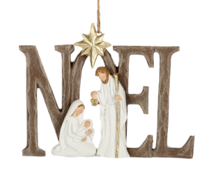Nativity Ornament- Noel