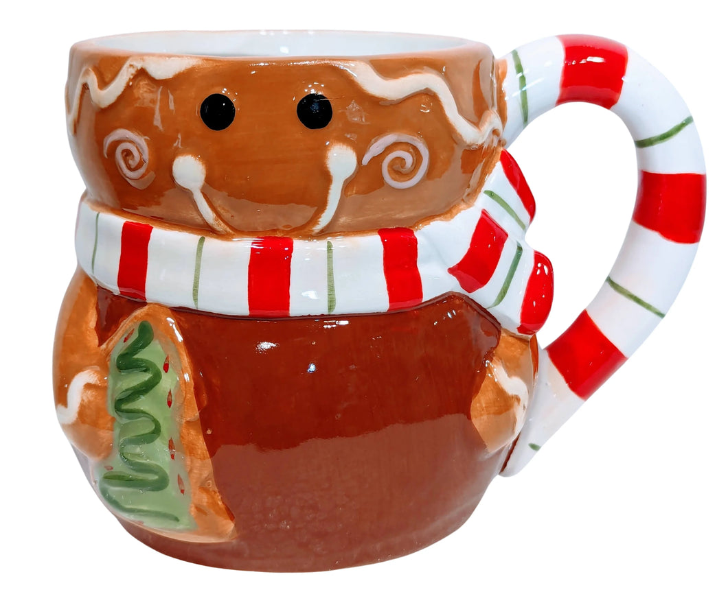 Ceramic Christmas Gingerbread Mug