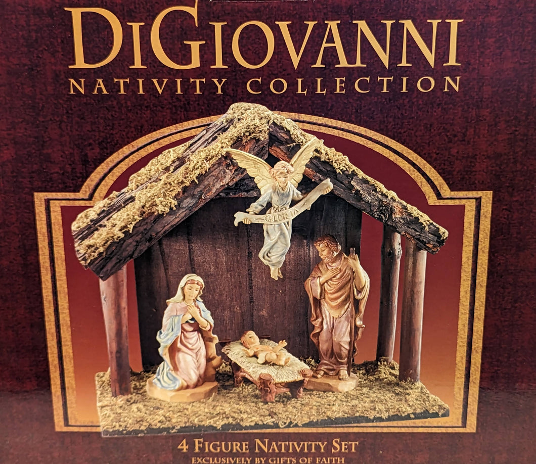 DiGiovanni Four Figure Nativity Set