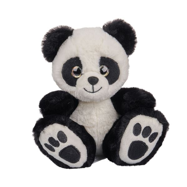 Plush Footsie Black & White Panda