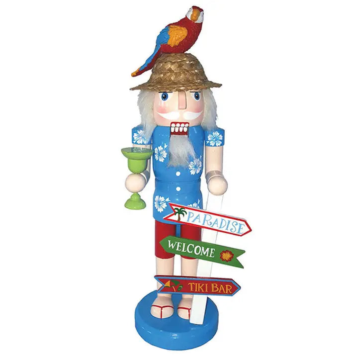 Wooden Nutcracker - Welcome to Paradise