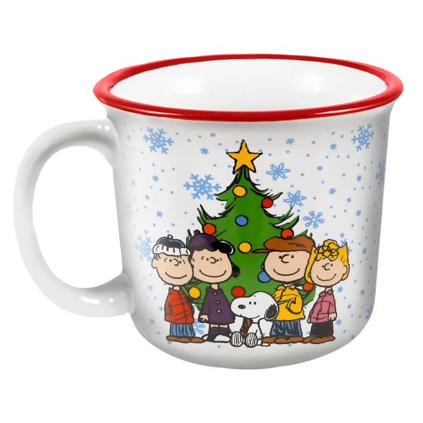 Ceramic Christmas Peanuts Mug