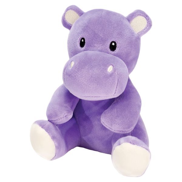 Plush Pocket Huggables Purple Hippo