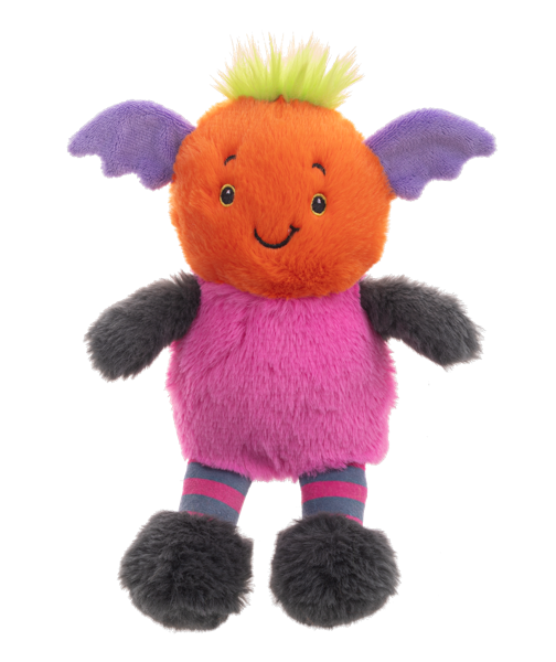Plush Orange & Pink Mayhem Monster