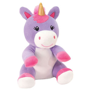 Plush Pocket Huggables Purple Unicorn