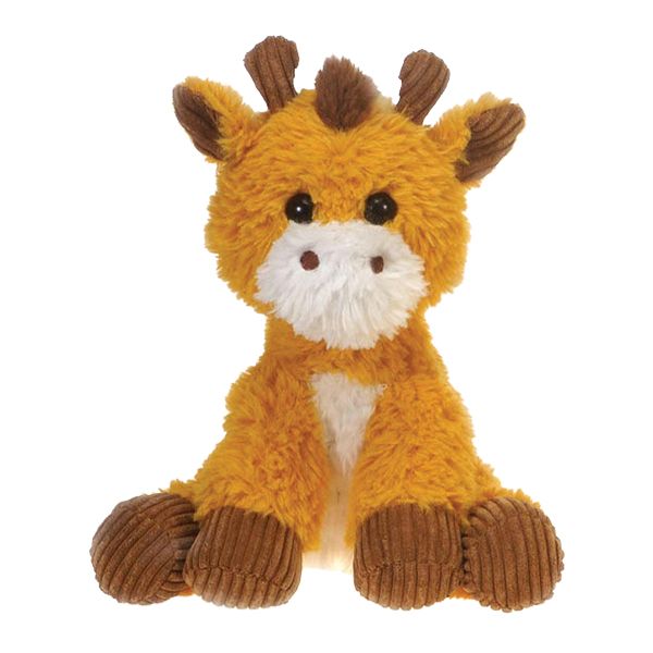 Plush Scruffy Yellow Giraffe