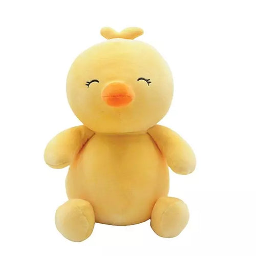 Popular Soft Toy Yellow Duck Lalafanfan in Blue Kigurumi and Round