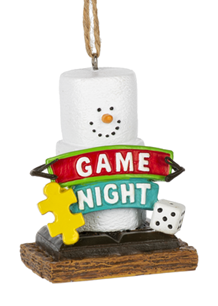 Smore Game Night Ornament
