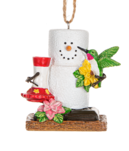 Smore Hummingbird Ornament