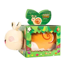 Load image into Gallery viewer, Plush Cream Snail Snuggle Bug
