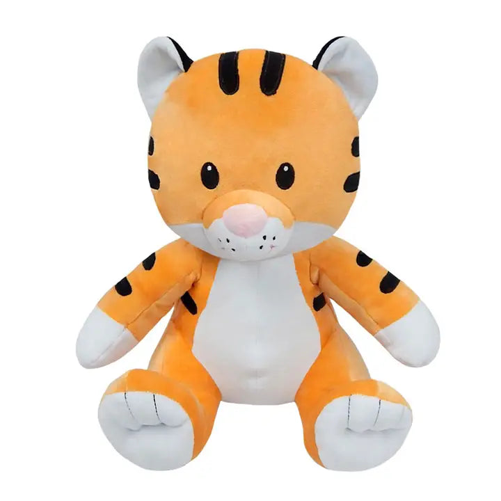 Plush Orange/Black Super Soft Tiger