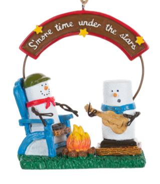 Smore Campfire Ornament - S'more Time Under The Stars