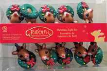 Load image into Gallery viewer, Rudolph  novelty light set with 10 lights
