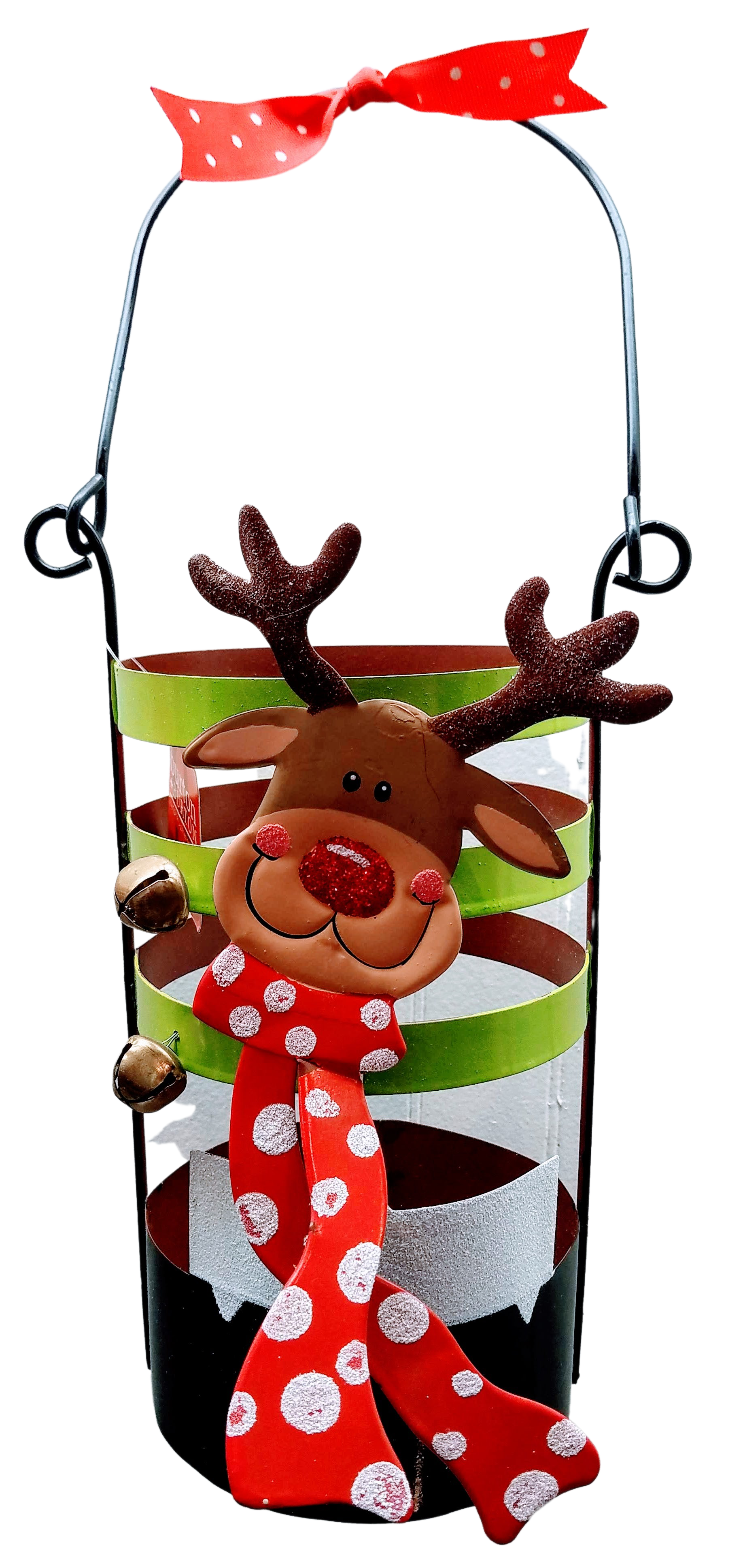 WINE BOTTLE HOLDER, REINDEER, WOOD