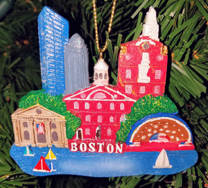 Boston ornament resin 3.5"