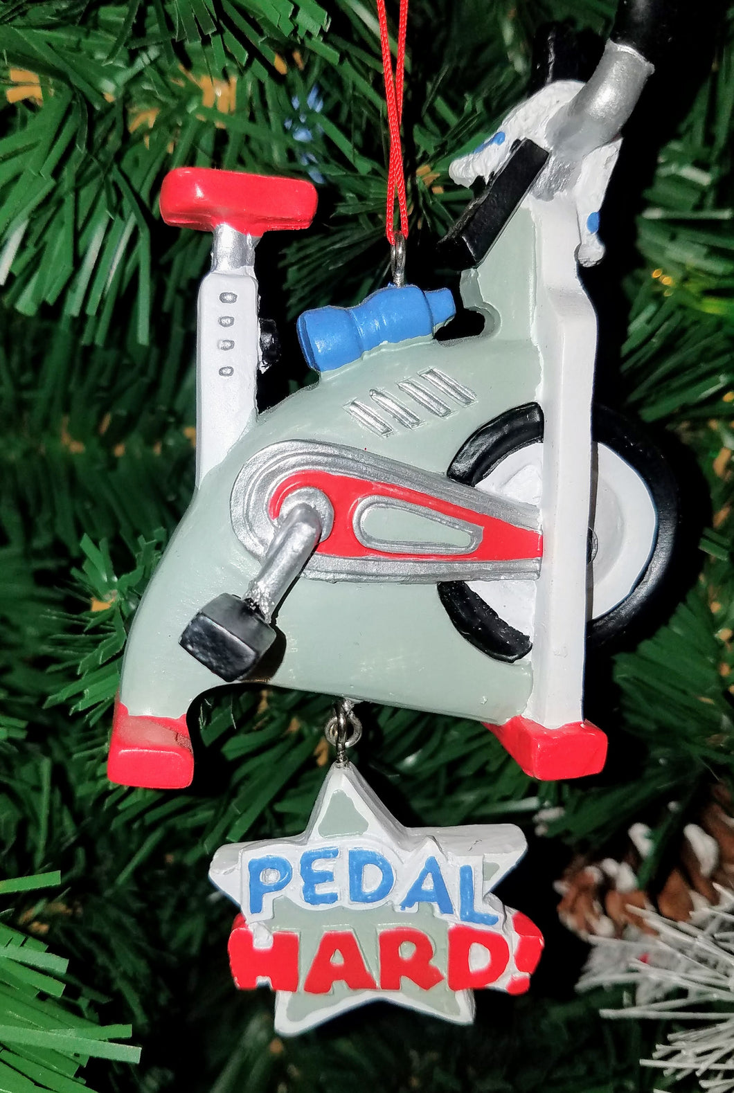 Pedal hard bike ornament resin 5