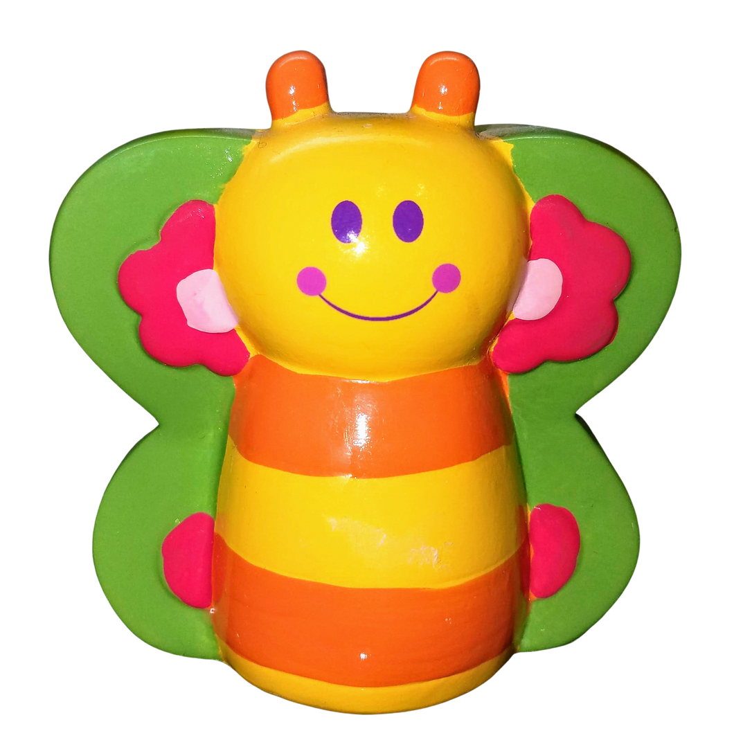 Butterfly store piggy bank