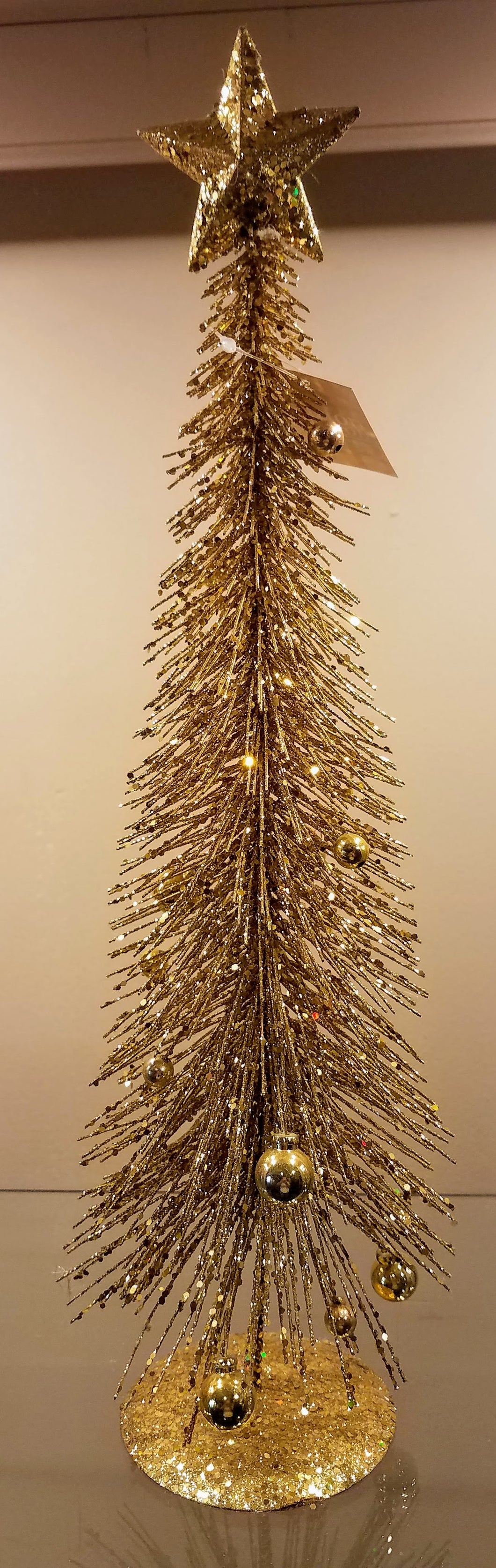 Acrylic gold tree/ star/ornaments 20