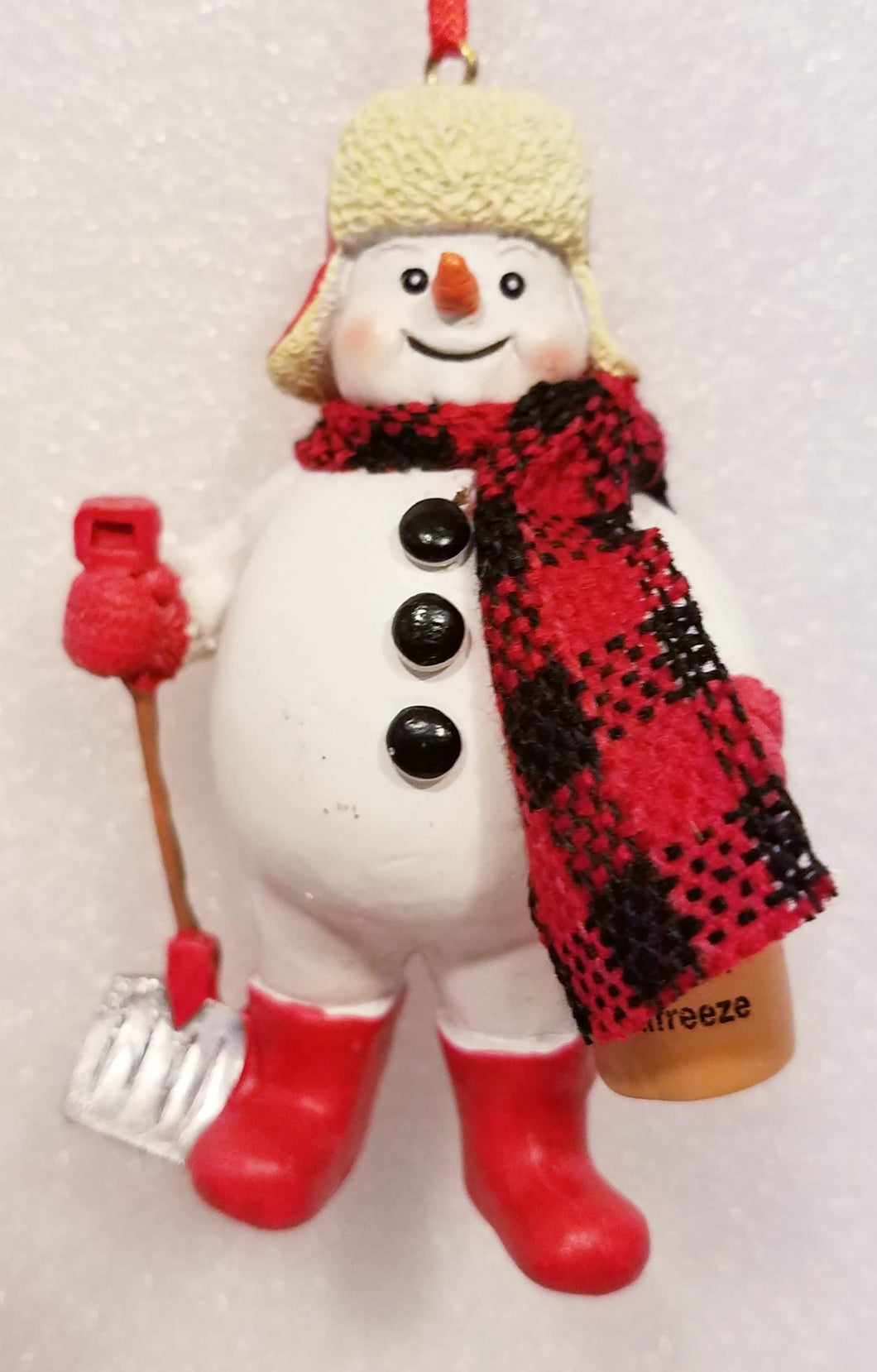 Snowman with Snow Shovel/Red Jacket/Hat/Boots 3.5