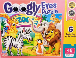 Googly Eyes Zoo Animals Puzzle